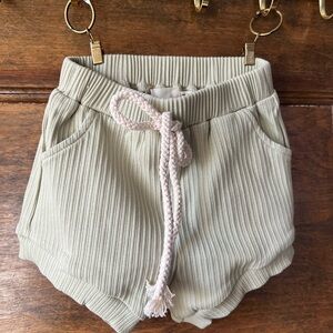Eadaie | Pale Sage Ribbed Baby Bloomers (18-24 months) NWT